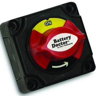 Master Batt Disconnect Switch-On/off- Knob & Bottom Cover-Retail Pkg