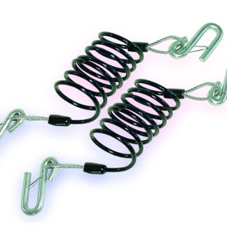Safety Cable Kit Coiled Vinyl Covered (1 Pair X 86l Ea)
