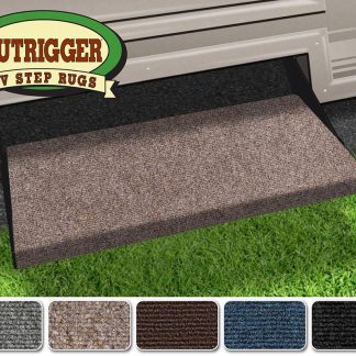 Outrigger RV Step Rug (23 Wide) - Walnut Brown