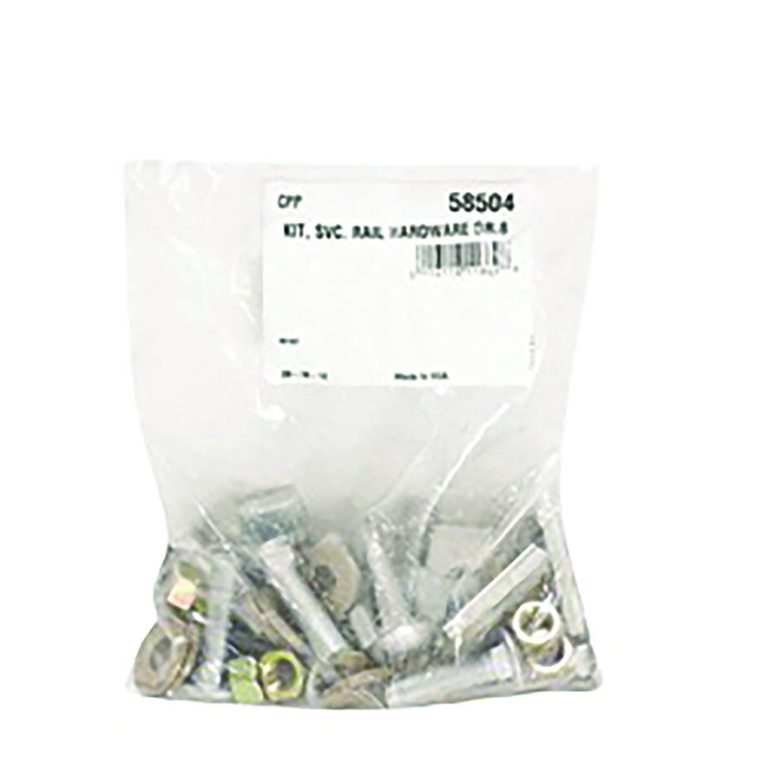Replacement Part, Fifth Wheel Rail Hardware Kit (except Mounting Brackets) For Reinstallation Of #30035, #58058