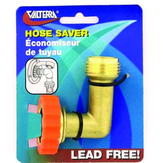Hose Saver 90u00b0 Brass, Carded