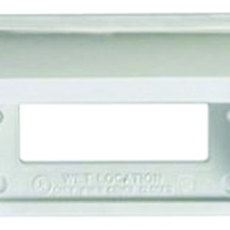 Weather Proof GFCI Outlet Cover - Polar White