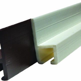 Type C - Wall Mounted Internal Slide Track - White - 96
