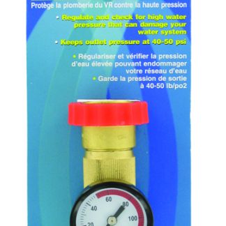Water Regulator Gauge Combo, Carded