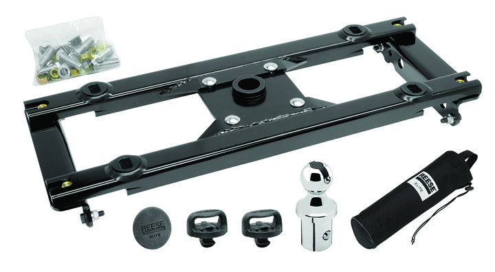 Eliteu2122 Series Under-Bed Gooseneck Complete Hitch, Ford