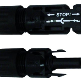 Solar Panel Connectors, One Male/one Female