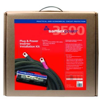 400 AMP Inverter Install Kit - Max 3500W Inverter