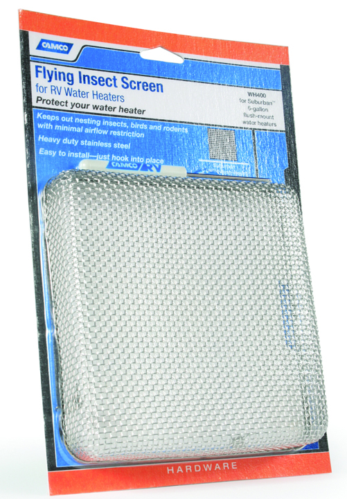 Flying Insect Screen-Wh400, Sub 6 Gal Flush Mount, Blister