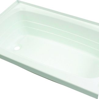 24 X 40 Bathtub; Left Drain - White