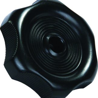 Black Window Knob W/1/2 Shaft