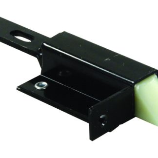 2 Compartment Door Trigger Latch, Black, Pkg.