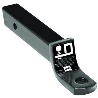 Quick-Loading Ball Mount, 6,000 Lbs. Gtw, 1 Ball Hole, 10-1/2 Length, 3/4 Rise, 2 Drop, Black