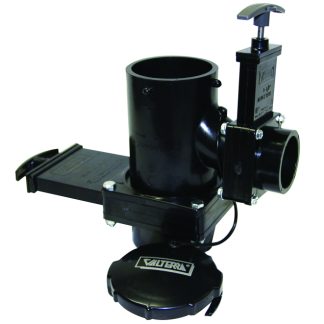 San Tee Double Rotating Valve, 3 Spigot X 1-1/2 Hub X 3 Bayonet Cap