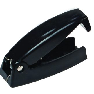 Baggage Door Catch - Black - Rounded