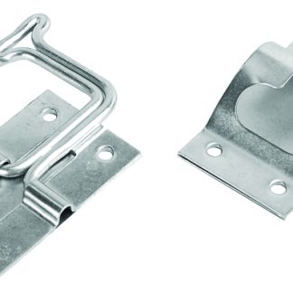 Entry Door Holder - Zinc - 90 Degree