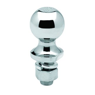 Hitch Ball, 1-7/8 X 3/4 X 1-1/2, 2,000 Lbs. Gtw Chrome