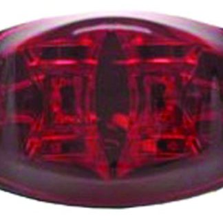 Led Mkr Lamp-Red 2 Wire Dragon Eye