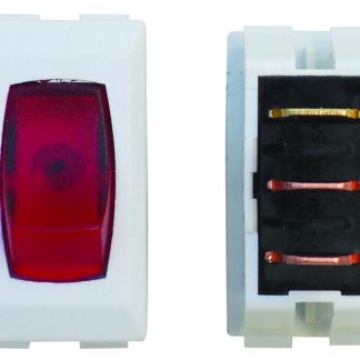 White/Red Lamp, 1-Carded