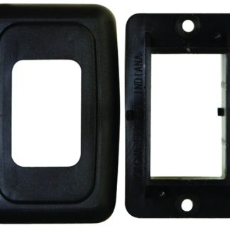 Black/Contoured Plate/Base , Single 1/Card