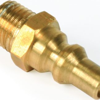 Lp Quick Connect, 1/4 Npt X Full Flow Male Plug, Clamshell