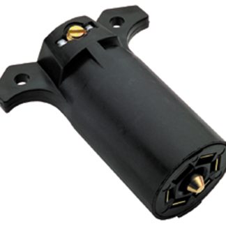 7-Way Flat Pin Connector, Trailer End, Plastic