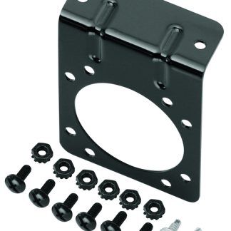 Mounting Bracket For 7-Way Flat Pin Connectors, Includes Screws And Nuts