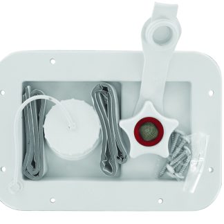 Gravity/city Water Inlet, White, Carded
