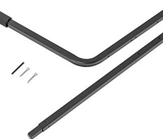 Replacement Part, Fifth Wheel Slider Handle Kit (includes Latch Shaft, Handle Grip, Handle Assembly, (2) Cotter Pins 5/32 X 1 &