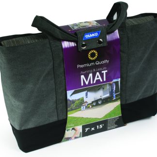 Awning & Leisure Mat - 7' X 15' Gray W/ Canvas Bag