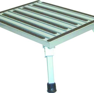 Small Folding Safety Step - Silver