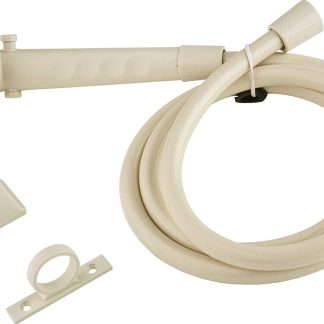 RV Shower Head & Hose - Bisque Parchement