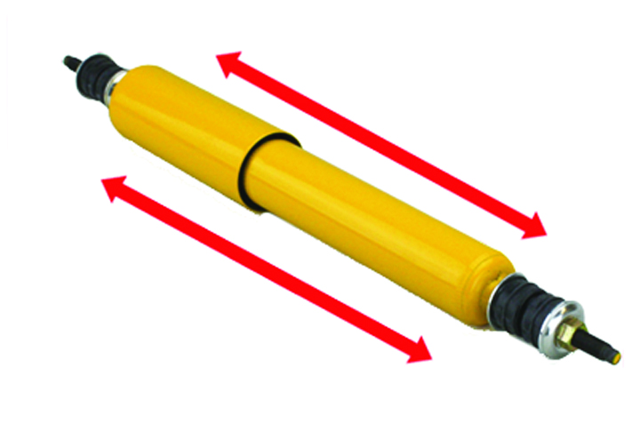 Heavy Duty Replacement Shock (yellow)