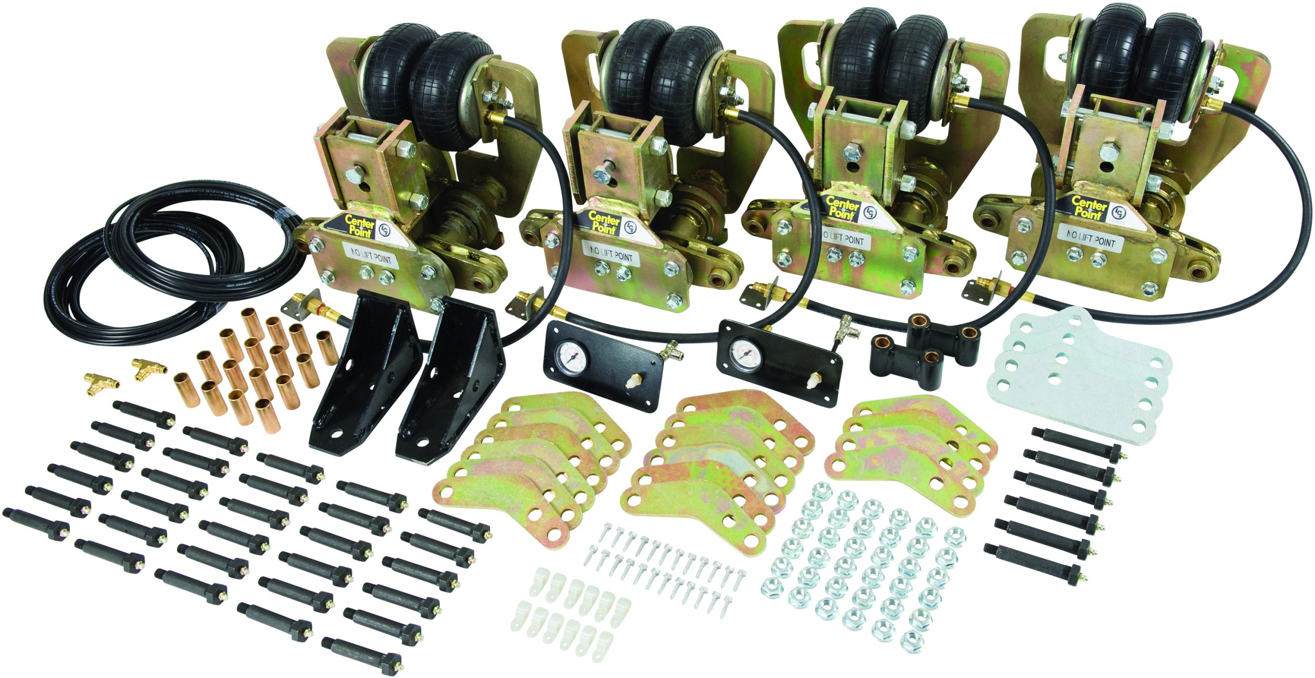 Center Point Air-Ride Suspension Upgrade Kit, Triple Axle