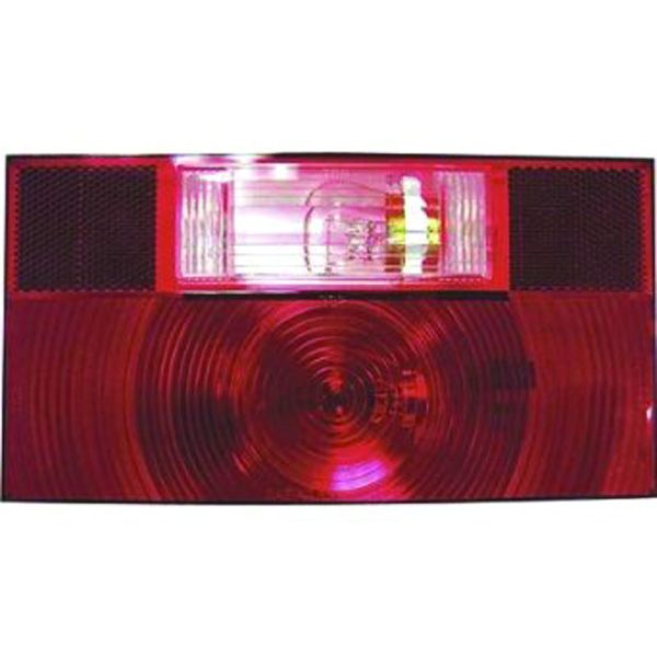 Complete Stop Tail Light, Red, W/ Backup