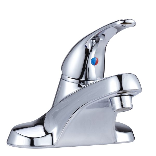 Heavy Duty Single Lever RV Lavatory Faucet - Chrome Polished
