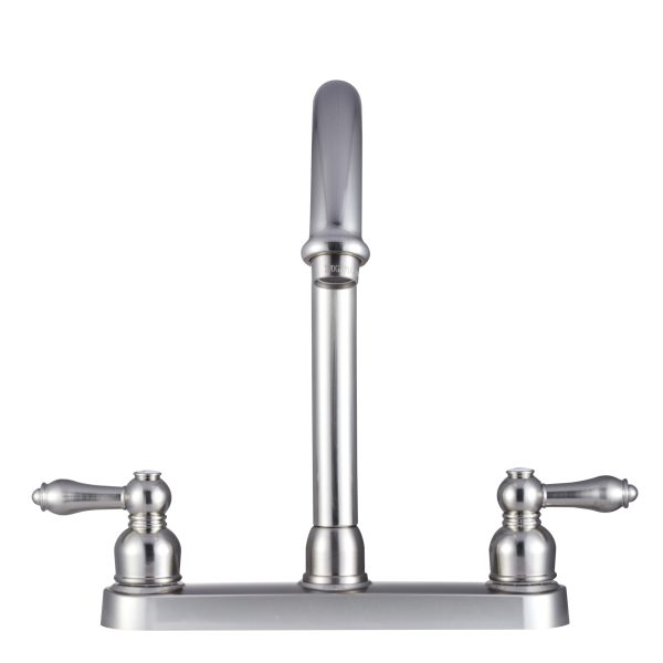Non-Metallic Hi-Rise RV Kitchen Faucet - Brushed Satin Nickel