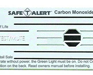 Combination Carbon Monoxide/propane Alarm - White Surface Mount 12vdc Hard Wire