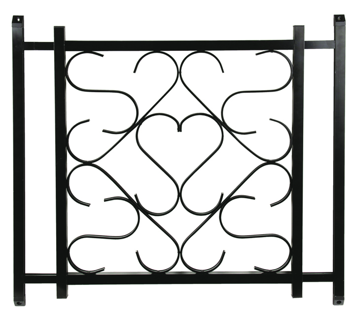Screen Door Deluxe Grille Black