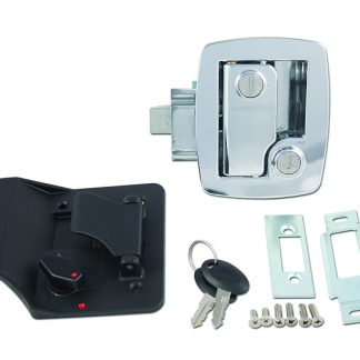RV Entrance Lock - Chrome