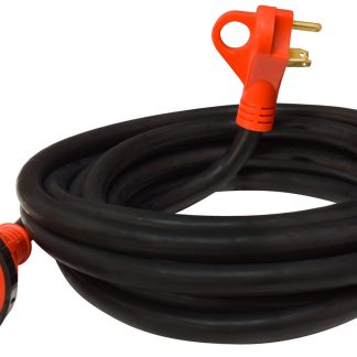 30A Detach Power Cord W/hdl, 25', Red, Boxed