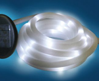 Solar Rope Lights W/traks 18', Boxed