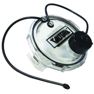 Waste Valve Clear Cap, 3, 3/4 Ght With Cap, Bulk