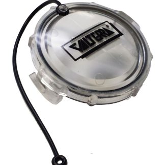 Waste Valve Clear Cap, 3, Carded