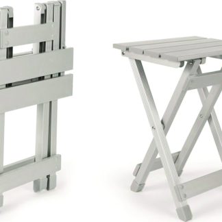 Table, Small Side, Fold-Away, Aluminum