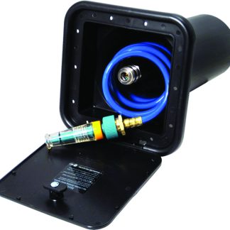 Spray-Away, 5.5 Sq, Quick Connect, 15' Hose, Black, Boxed