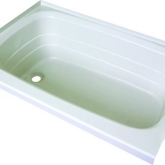 24 X 36 Bathtub; Left Drain - White