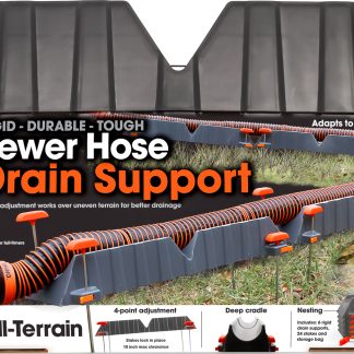 Rhino Sewer Hose Drain Support
