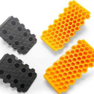 Curved Leveler And Wheel Chock, 2/pack