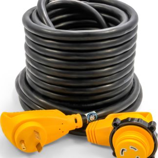Powergrip - Ext Cord 50' 30am/30af-90deg Locking
