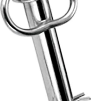 Receiver Pin & Clip, 5/8 for 3 Sq. Class V Receivers, 4 Span